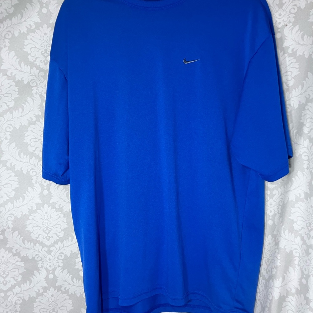 Nike Men's Blue Tee - Picture 5 of 11